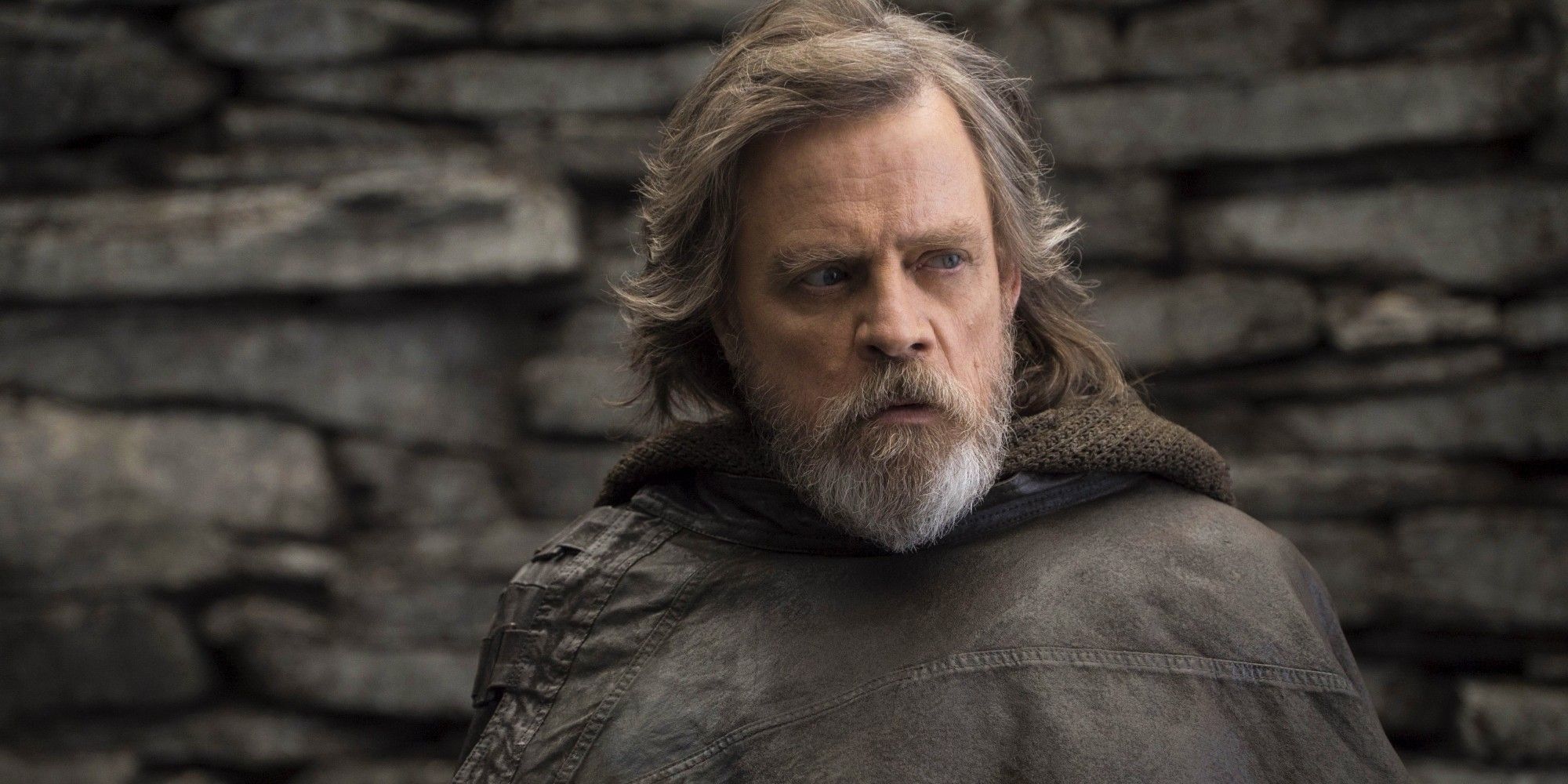 Mark Hamill as Luke Skywalker in The Last Jedi