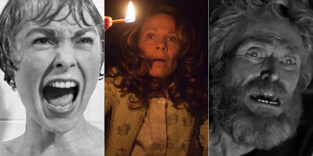 Minimalist Horror Movies Collage