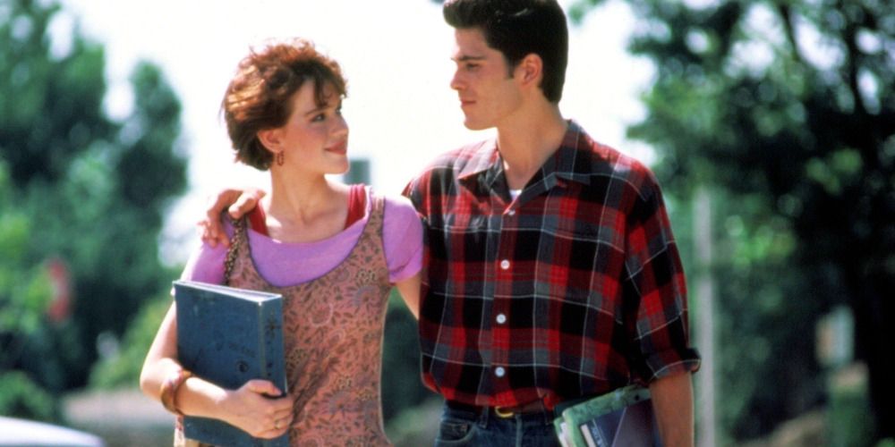 Sam and Jake Ryan walking together in Sixteen Candles