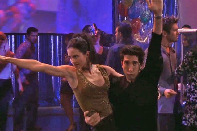 Monica and Ross Gellar