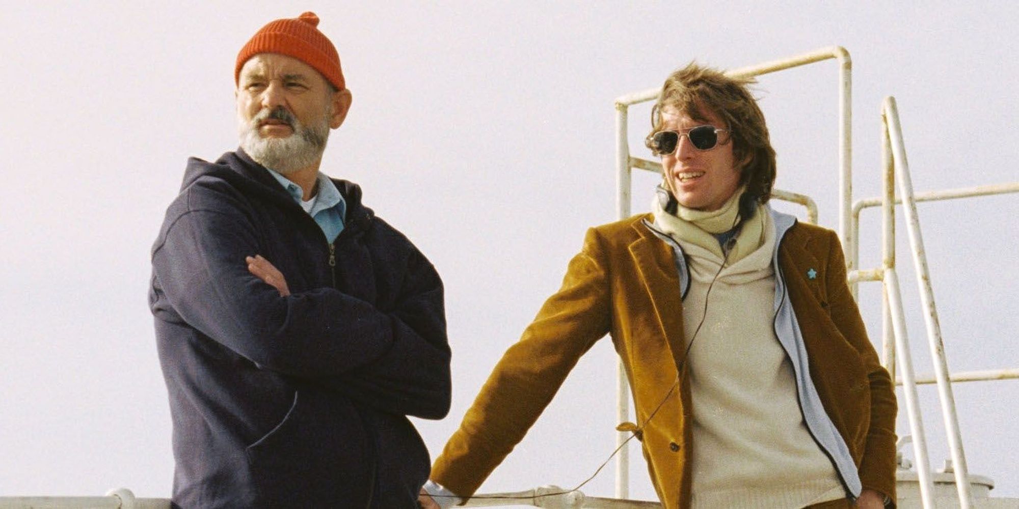 Bill Murray and Wes Anderson