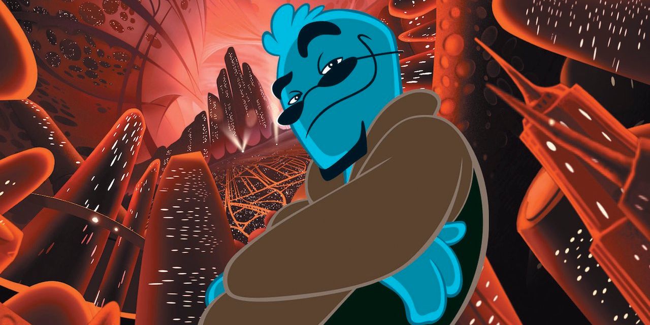 The charismatic white blood cell Osmosis Jones in the City of Frank. 