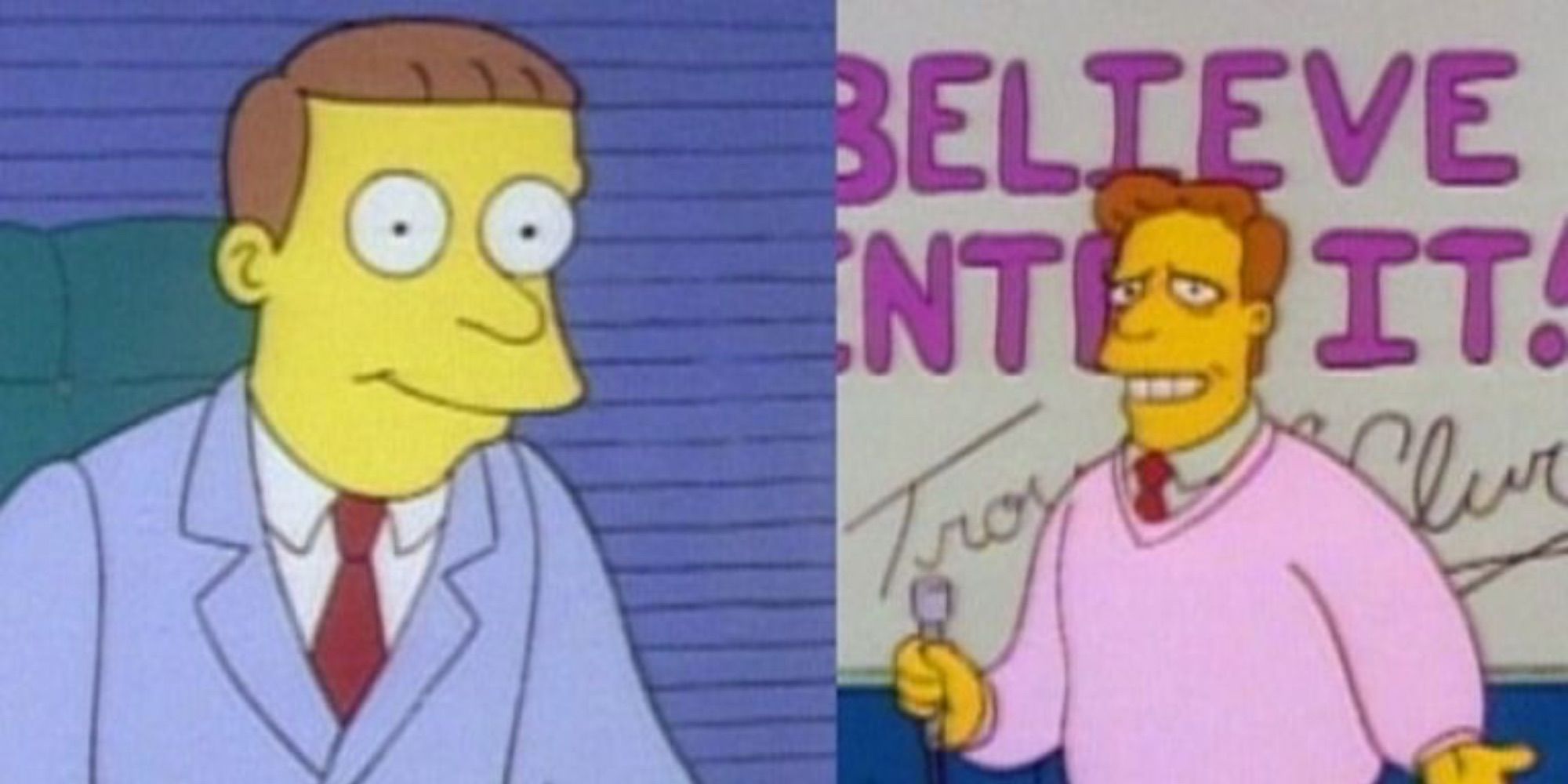 Phil Hartman as Lionel Hutz and Troy McClure in The Simpsons