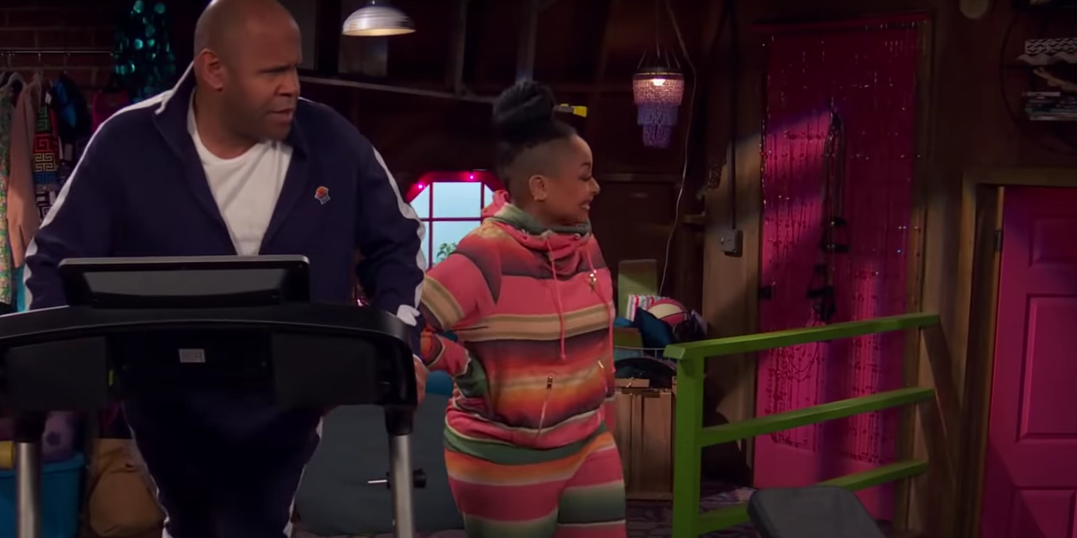 Raven Symone And Rondell Sheridan On Raven's Home