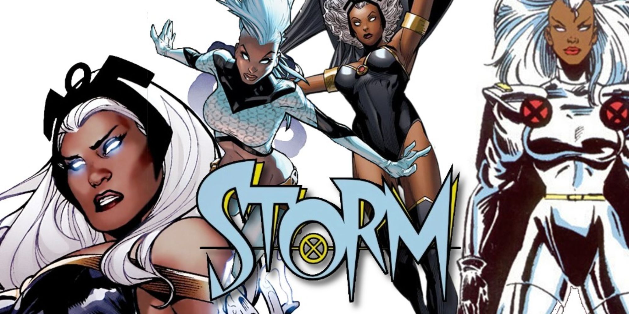 Storm Variations In The Marvel Comics