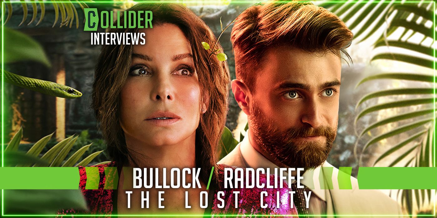Sandra Bullock - Daniel Radcliffe - The Lost City social