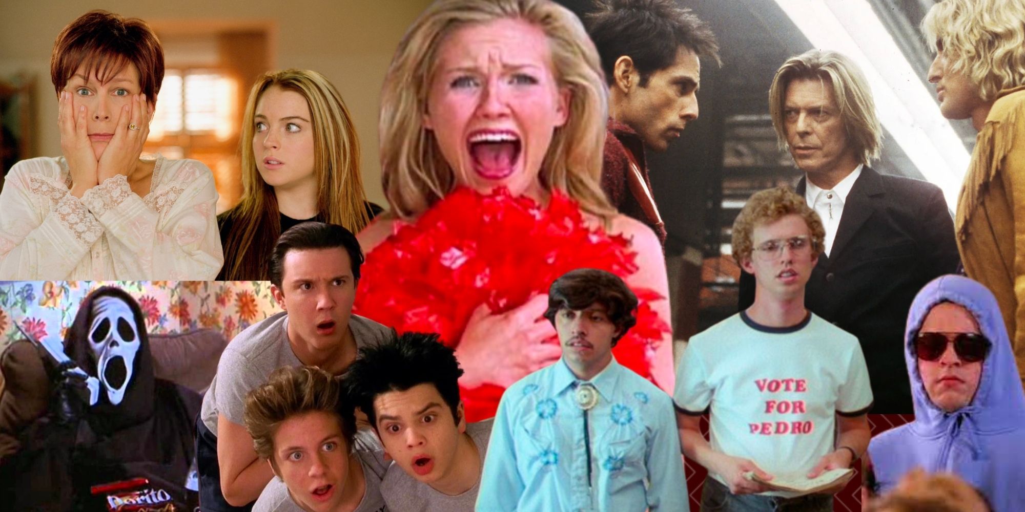 Teen Movies That Defined the Early 2000s collage of the movies features in the article