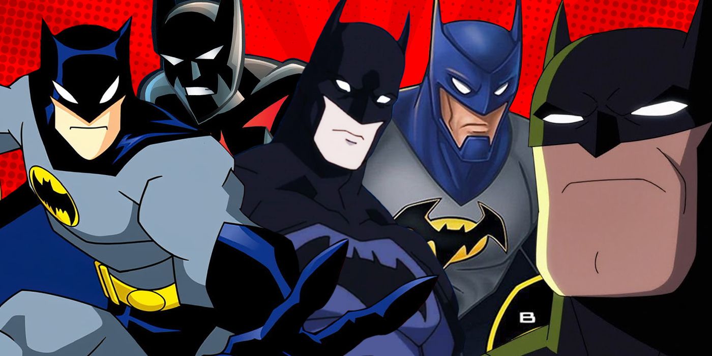Batman Best Animated Versions of The Dark Knight Ranked
