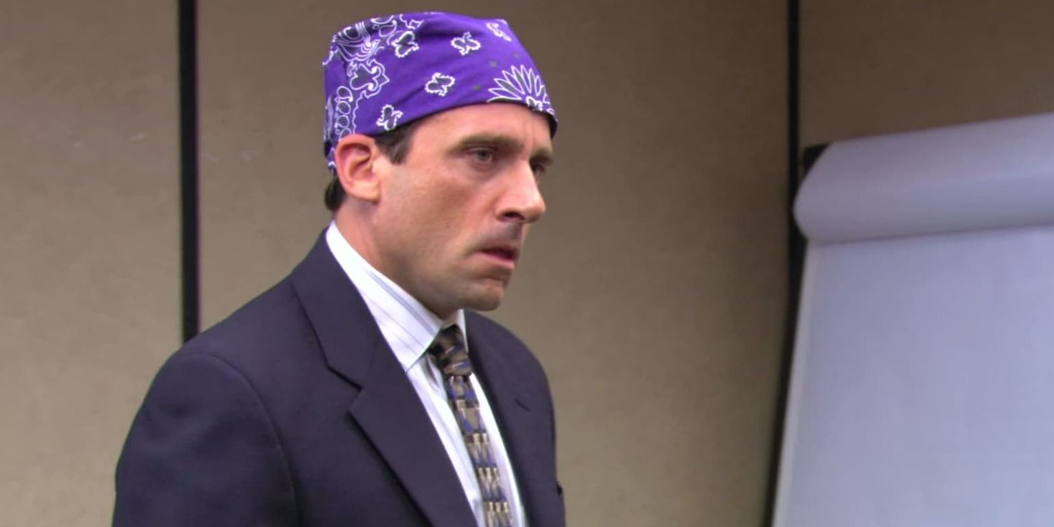 The Office's Michael Scott Dressed as Prison Mike