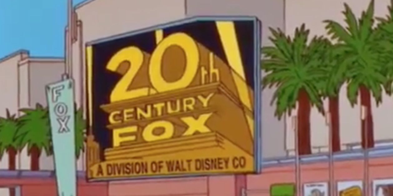 Sign that says "20th Century Fox, A Divisoin of Walt Disney Co"