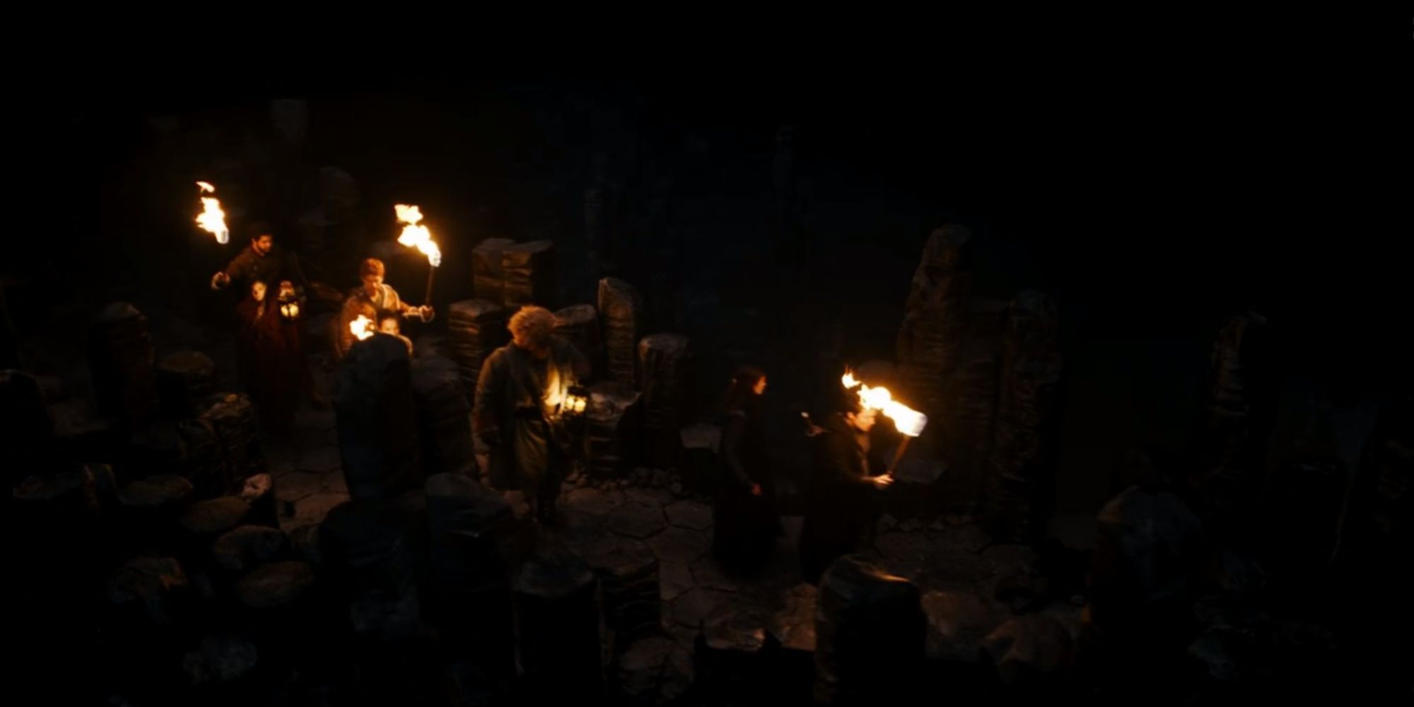 The party travels through the Ways