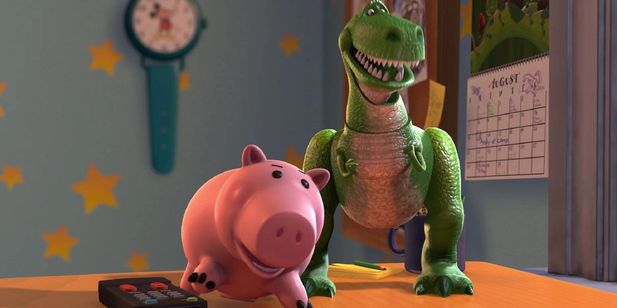 Toy Story - Hamm and Rex