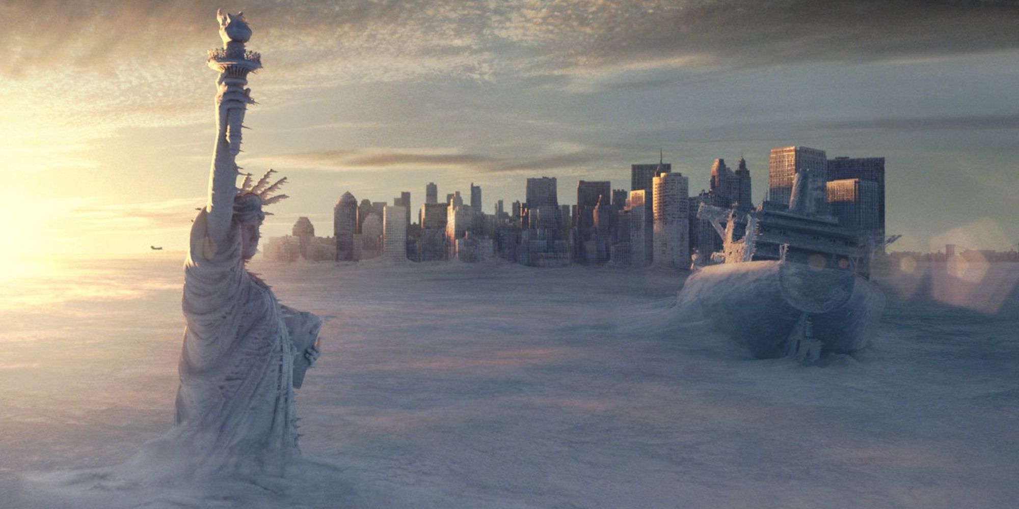 The Day After Tomorrow Ice Age Frozen New York