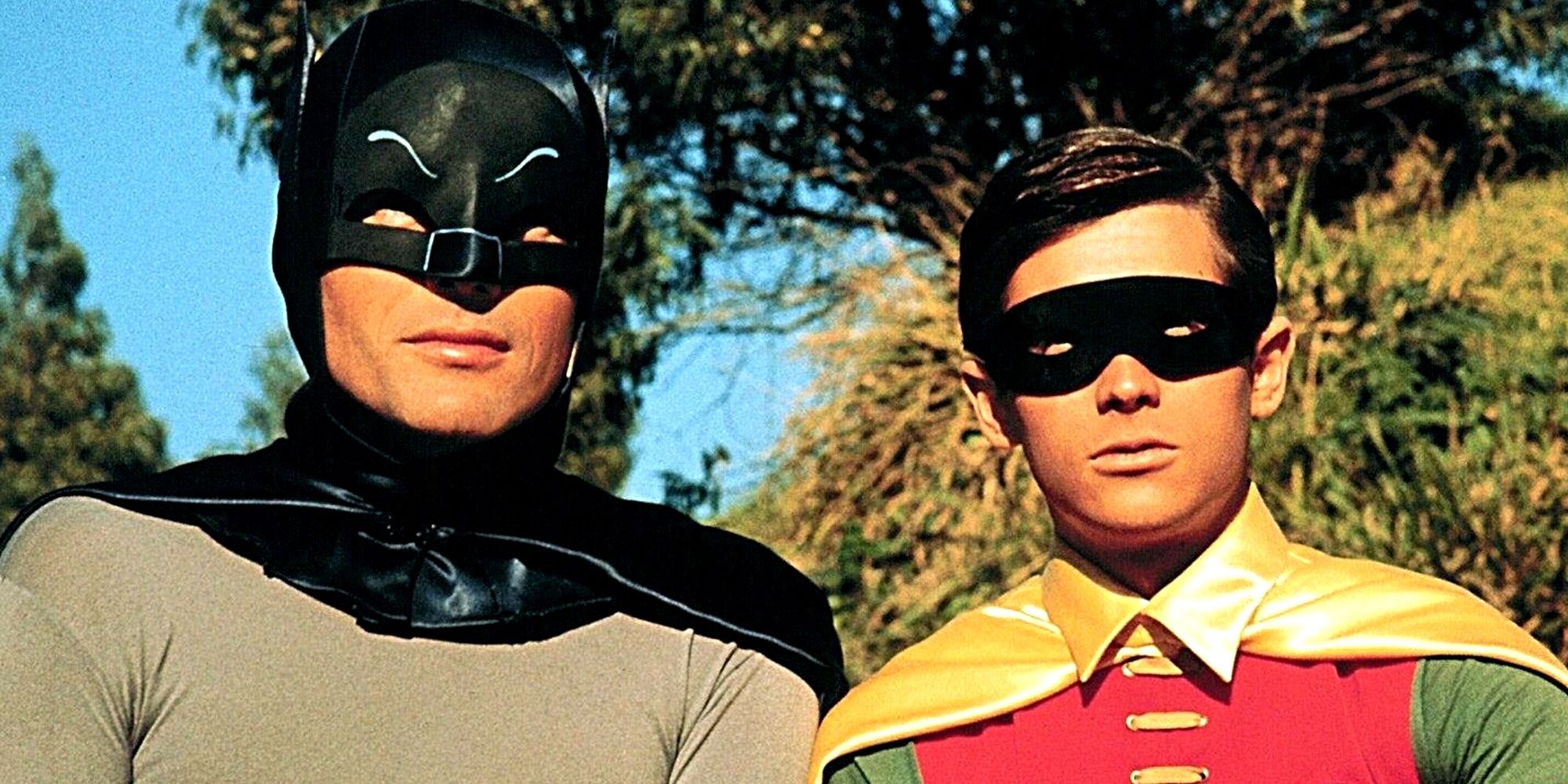 Adam West and Burt Ward as Batman & Robin in Batman (1966)