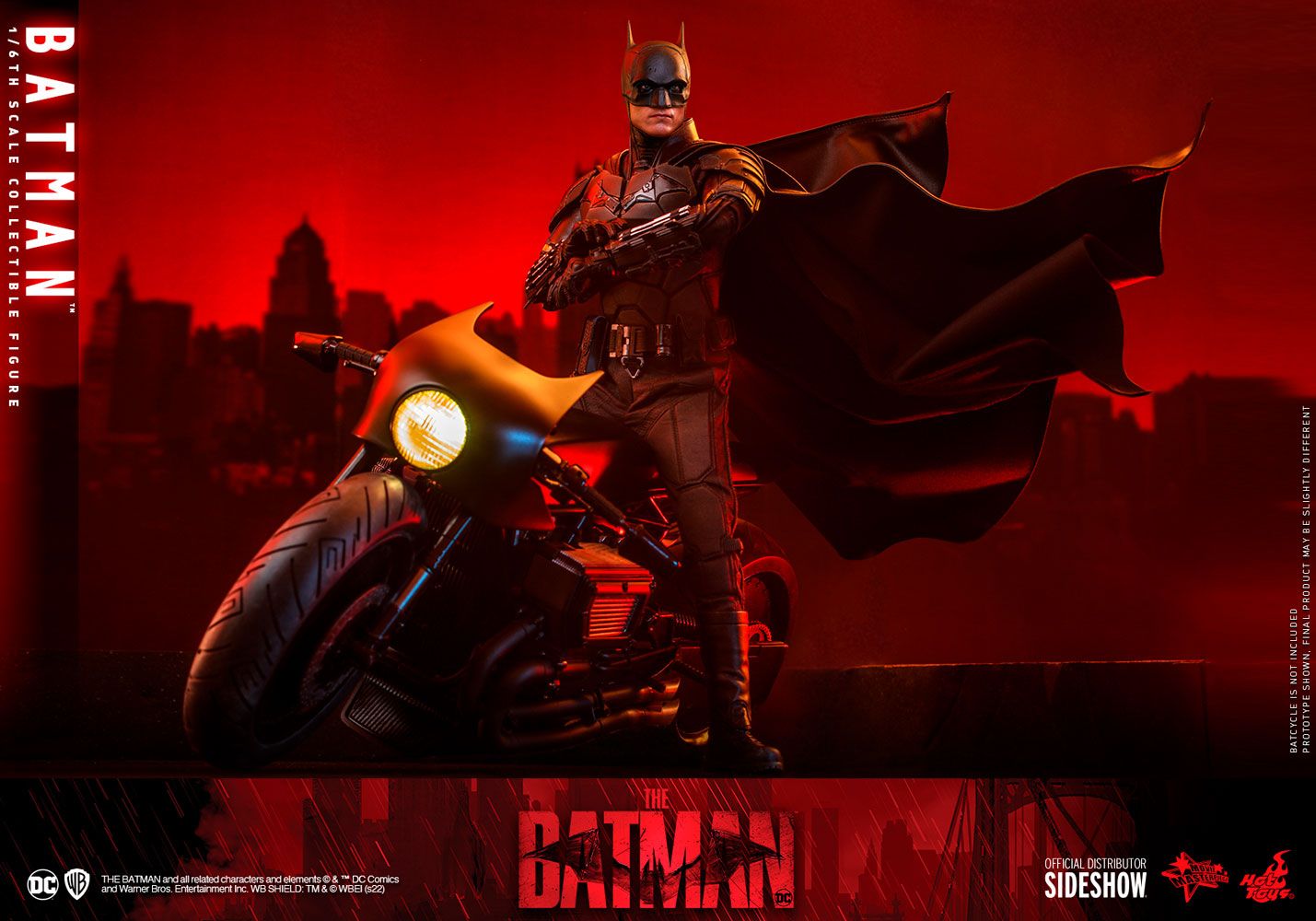 The Batman Hot Toys Releases A Robert Pattinson Batman And Bat Signal 7576