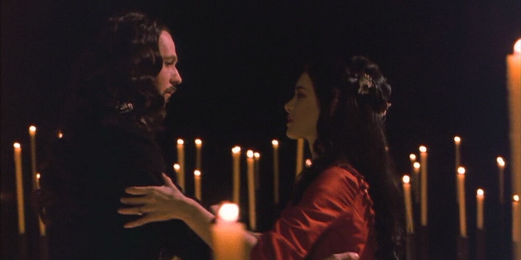 Dracula dancing with Mina Harker