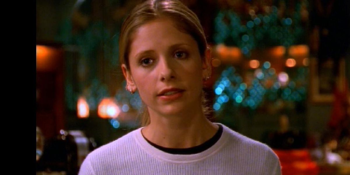 Close-up on Sarah Michelle Gellar as Buffy in 'The Gift'