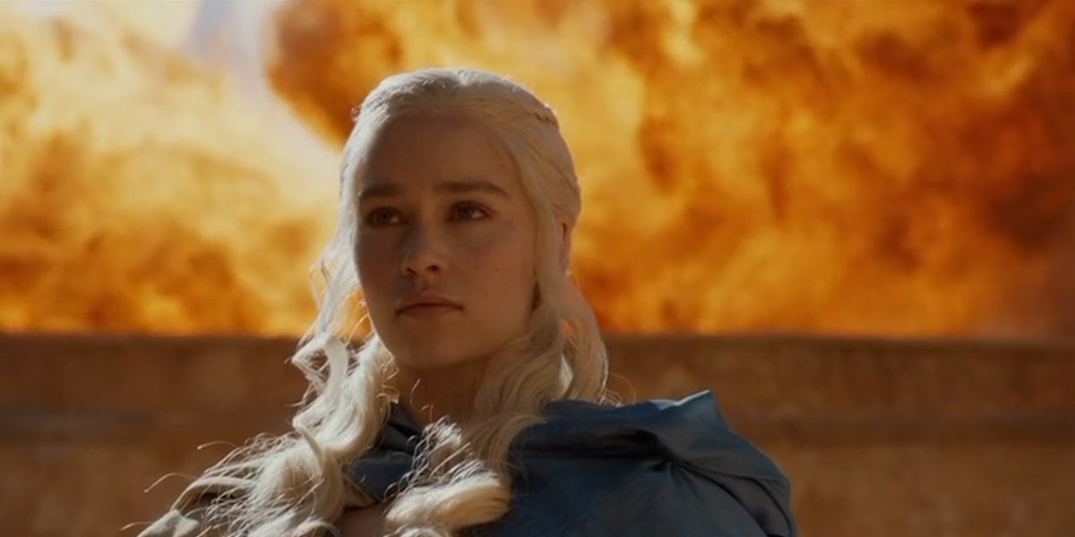 Dany burning Astapor in Game of Thrones