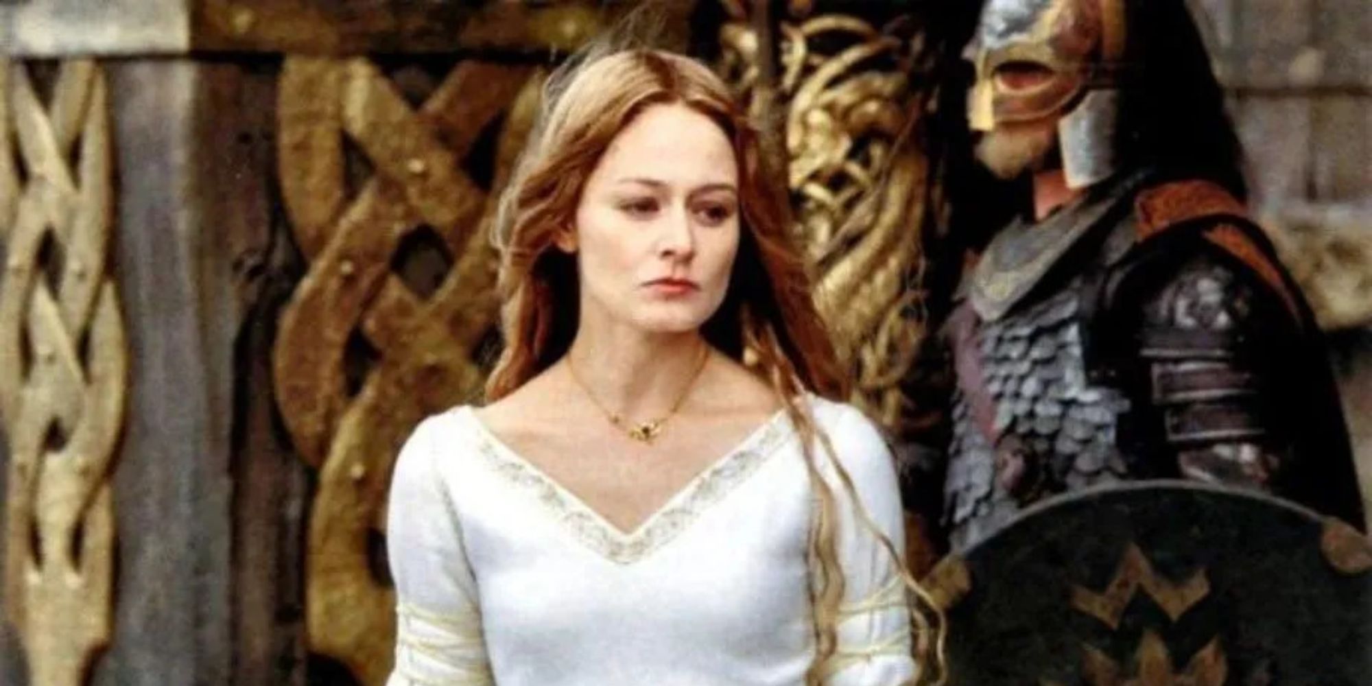 Eowyn in her white dress