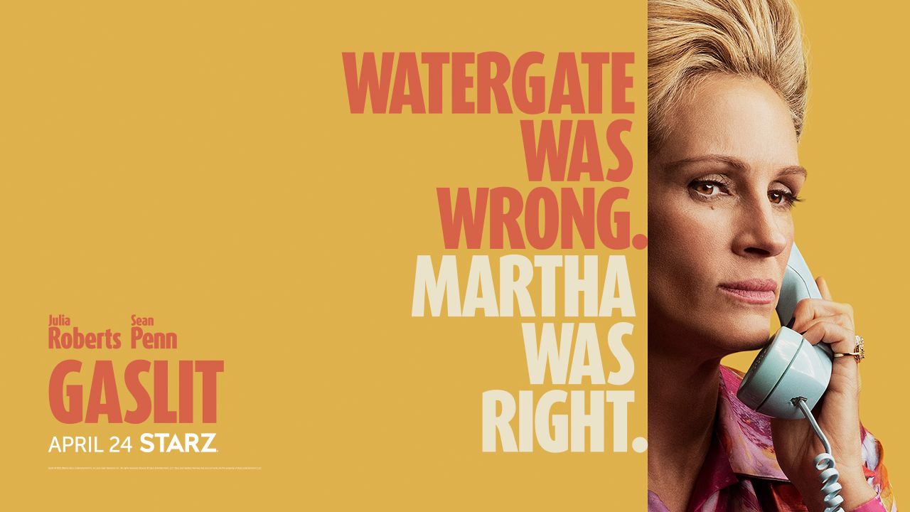 Gaslit Trailer Shows Julia Roberts as Martha Mitchell in Watergate Scandal