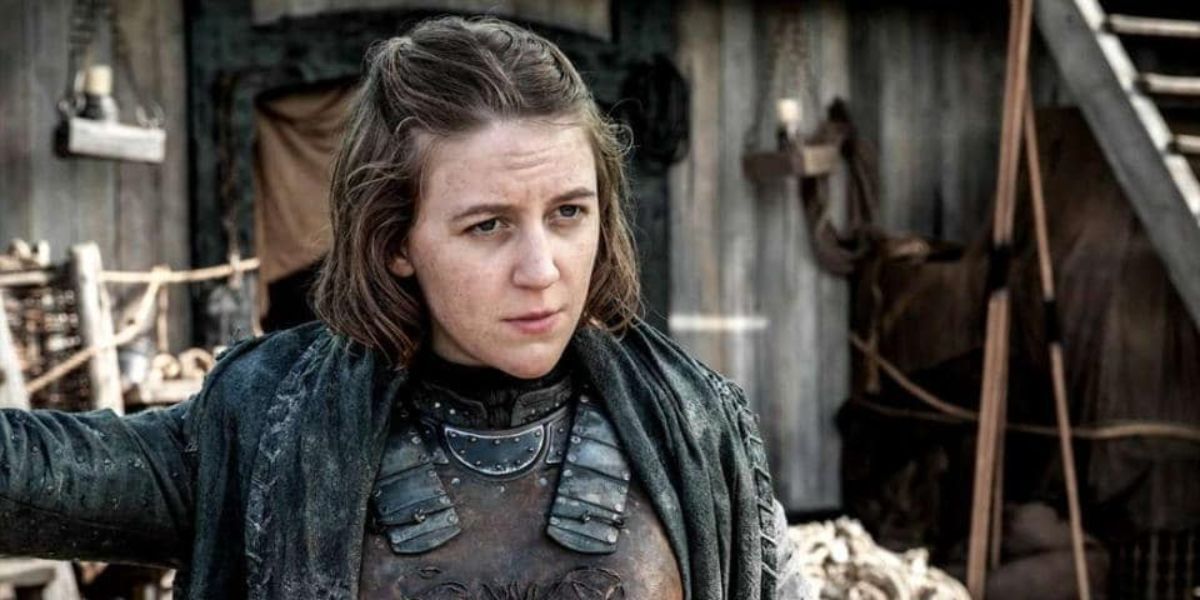 Gemma Whelan dans le rôle de Yara Greyjoy dans Game of Thrones