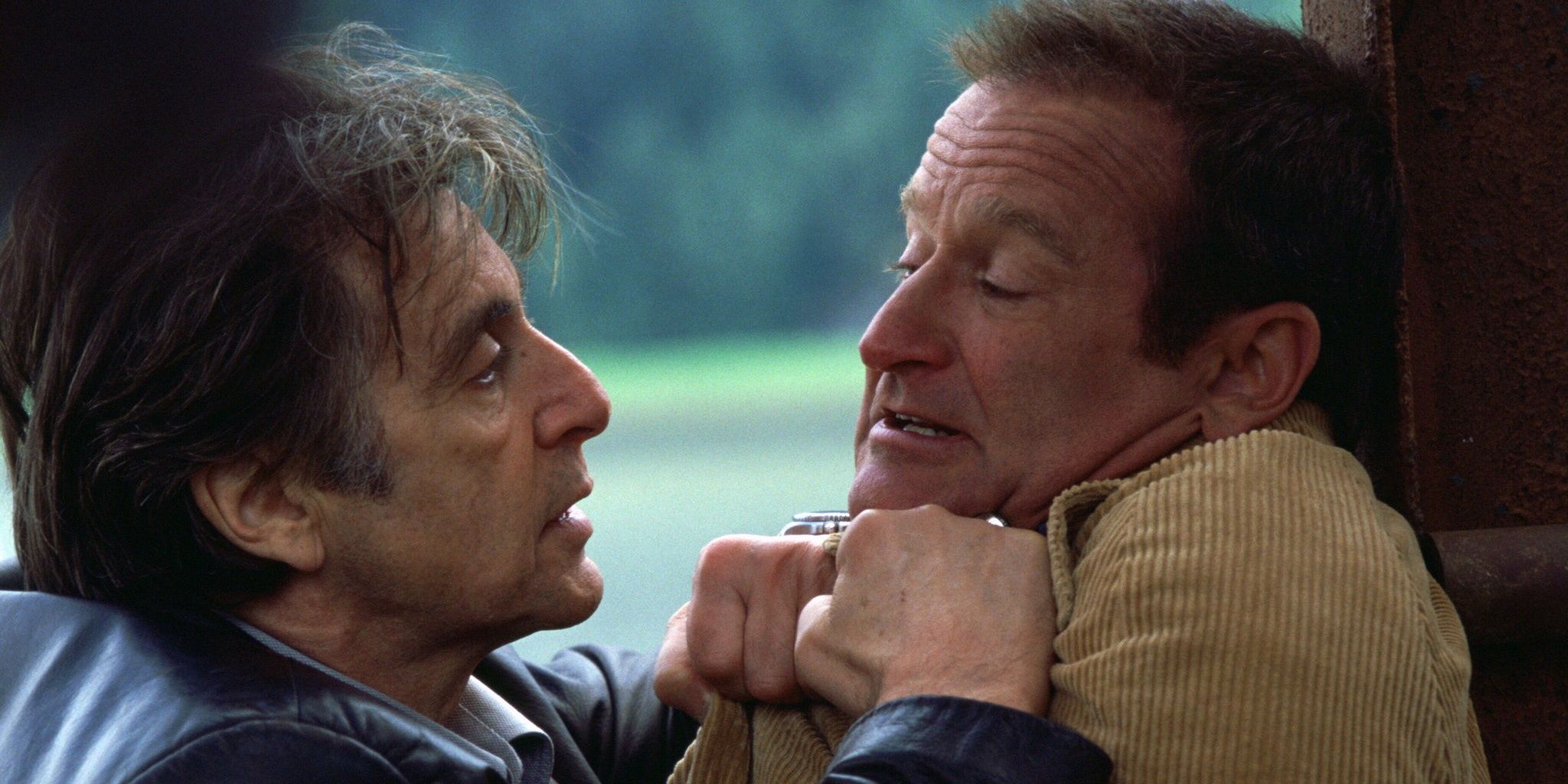 Al Pacino and Robin Williams in Insomnia