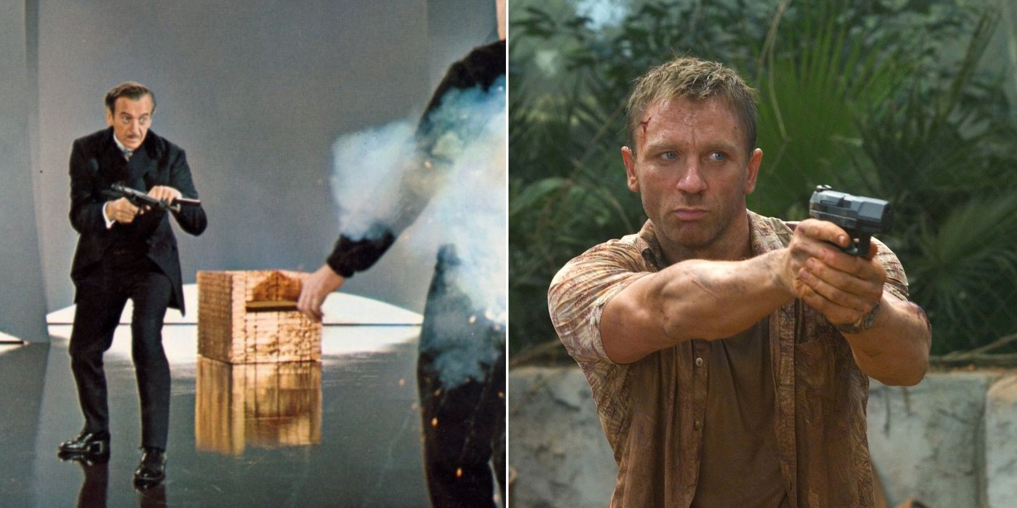 1967 Casino Royale et 2006 Daniel Craig