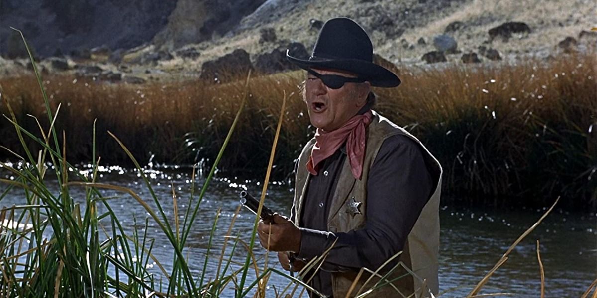 John Wayne as Rooster Cogburn