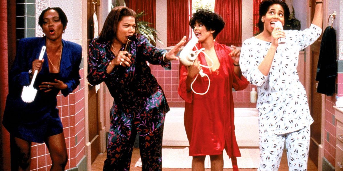 Maxine, Khadijah, Regine and Synclaire in Living Single