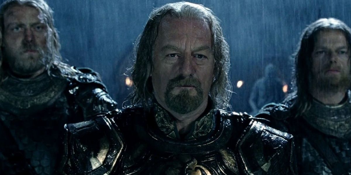 Bernard Hill as Theoden at Helm's Deep in 'The Lord of the Rings'