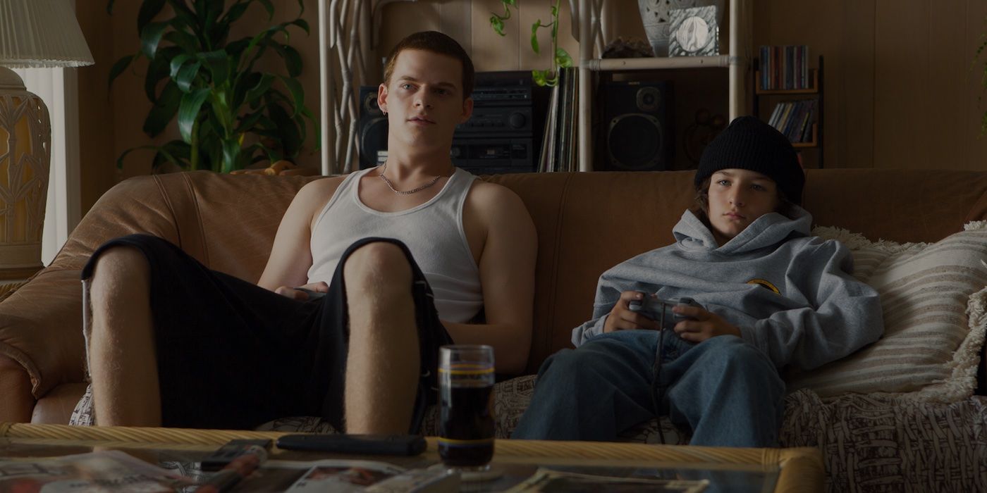 Lucas Hedges and sonny Suljik in 'Mid90s