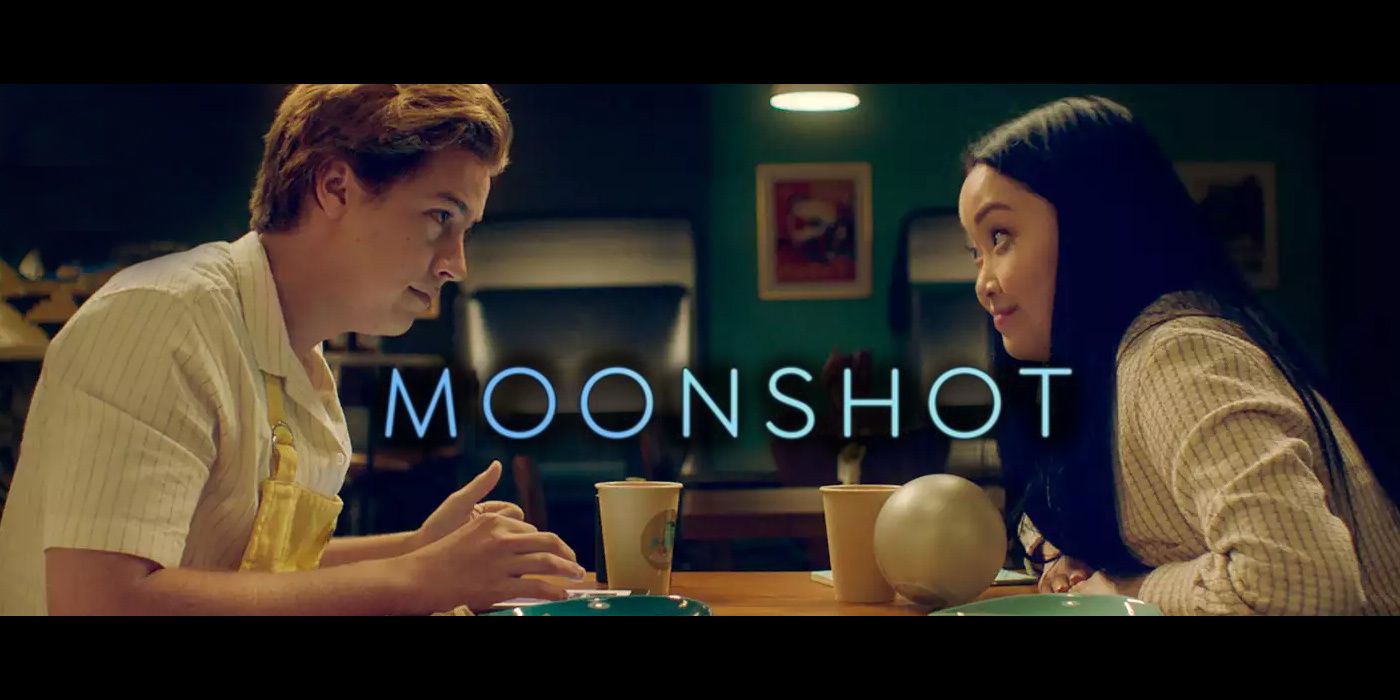 Lana Condor and Cole Sprouse in Moonshot