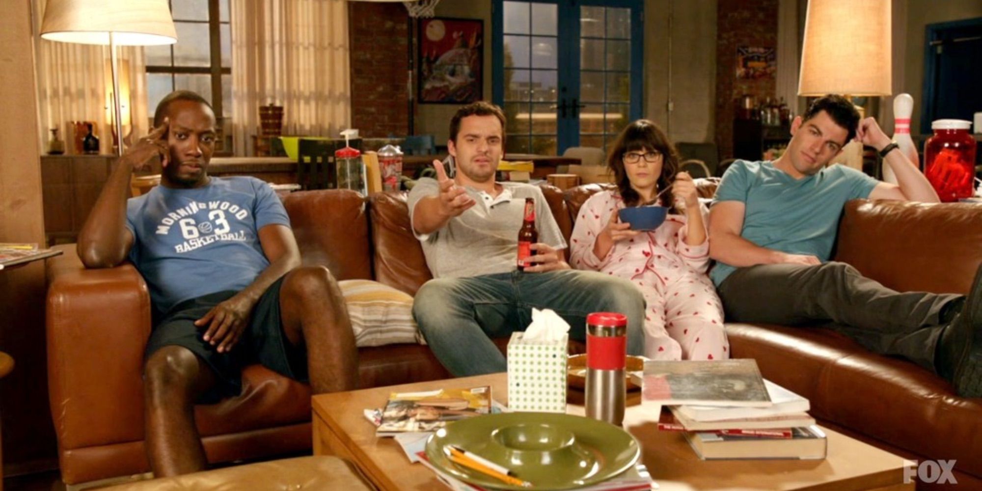 the cast of new girl in the loft