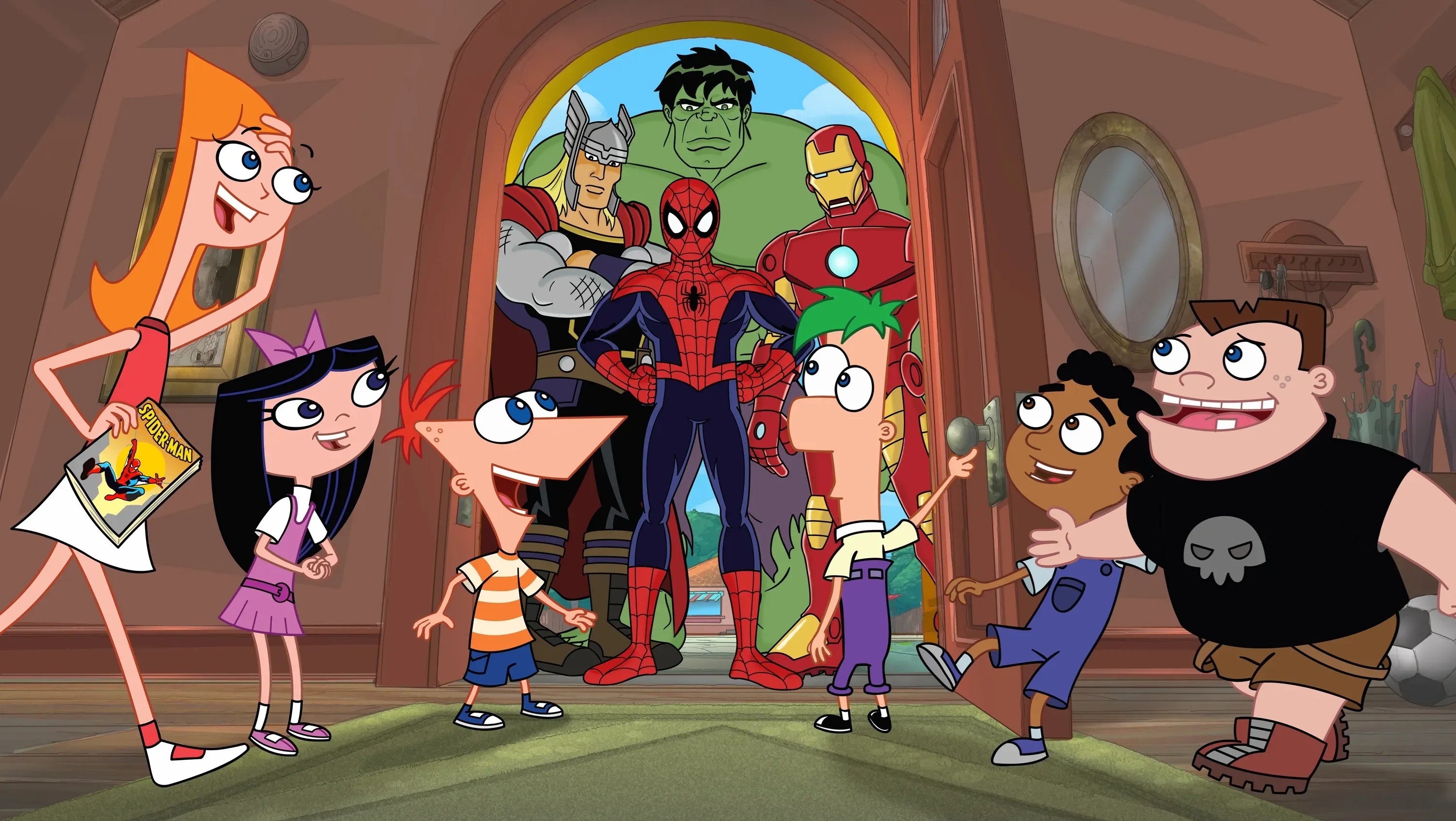 phineas and ferb meets the avengers