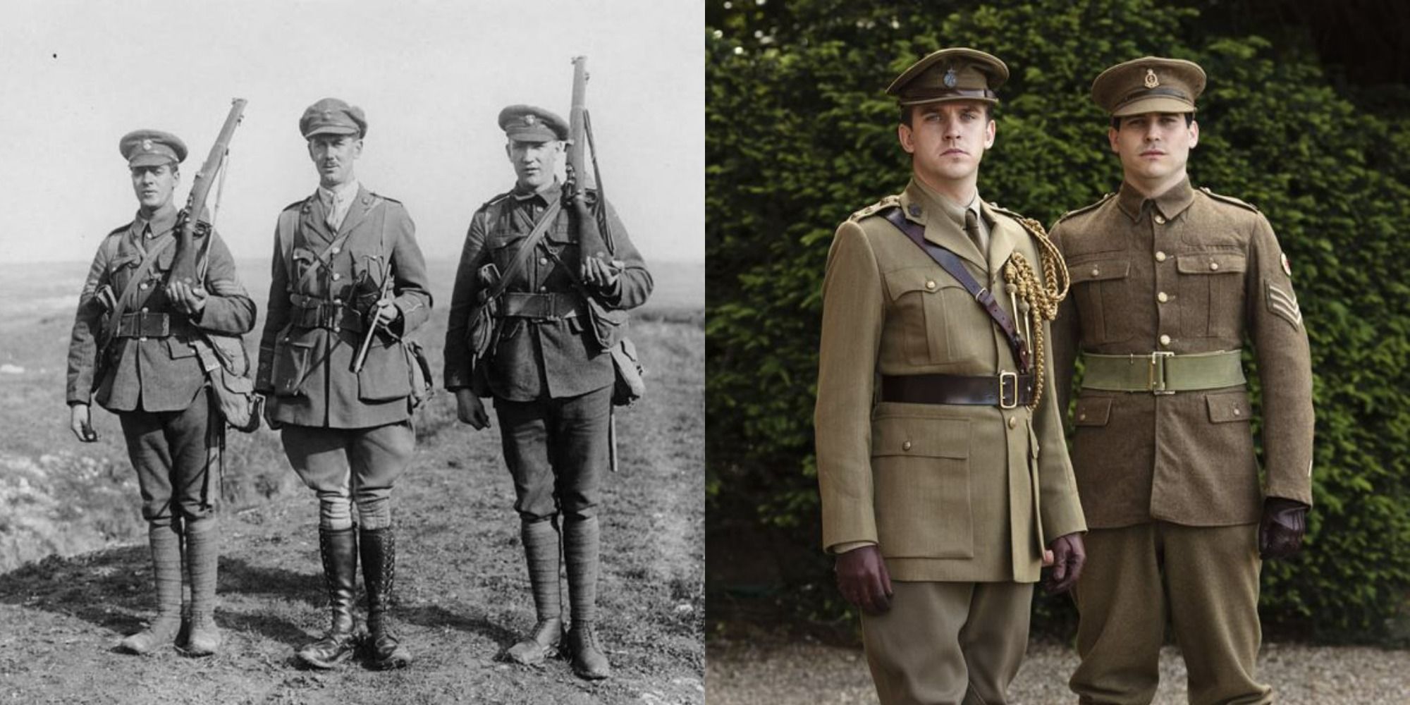 WWI Soldiers on 'Downton Abbey'