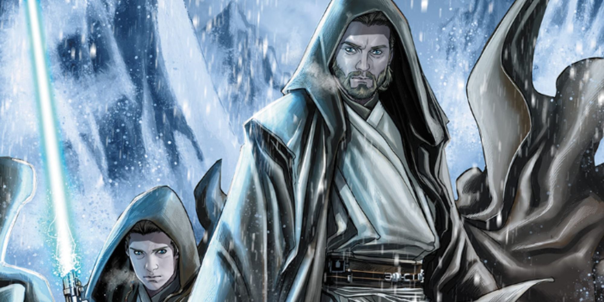 Obi-Wan and Anakin #1, cover art by Marco Checchetto