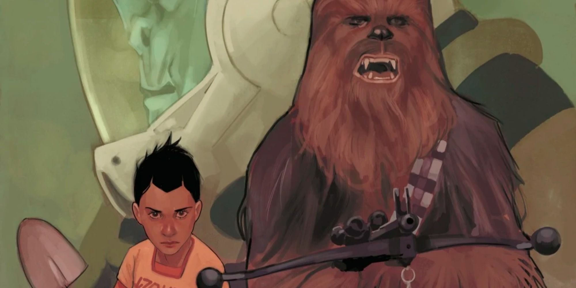 Chewbacca #3, cover art by Phil Noto