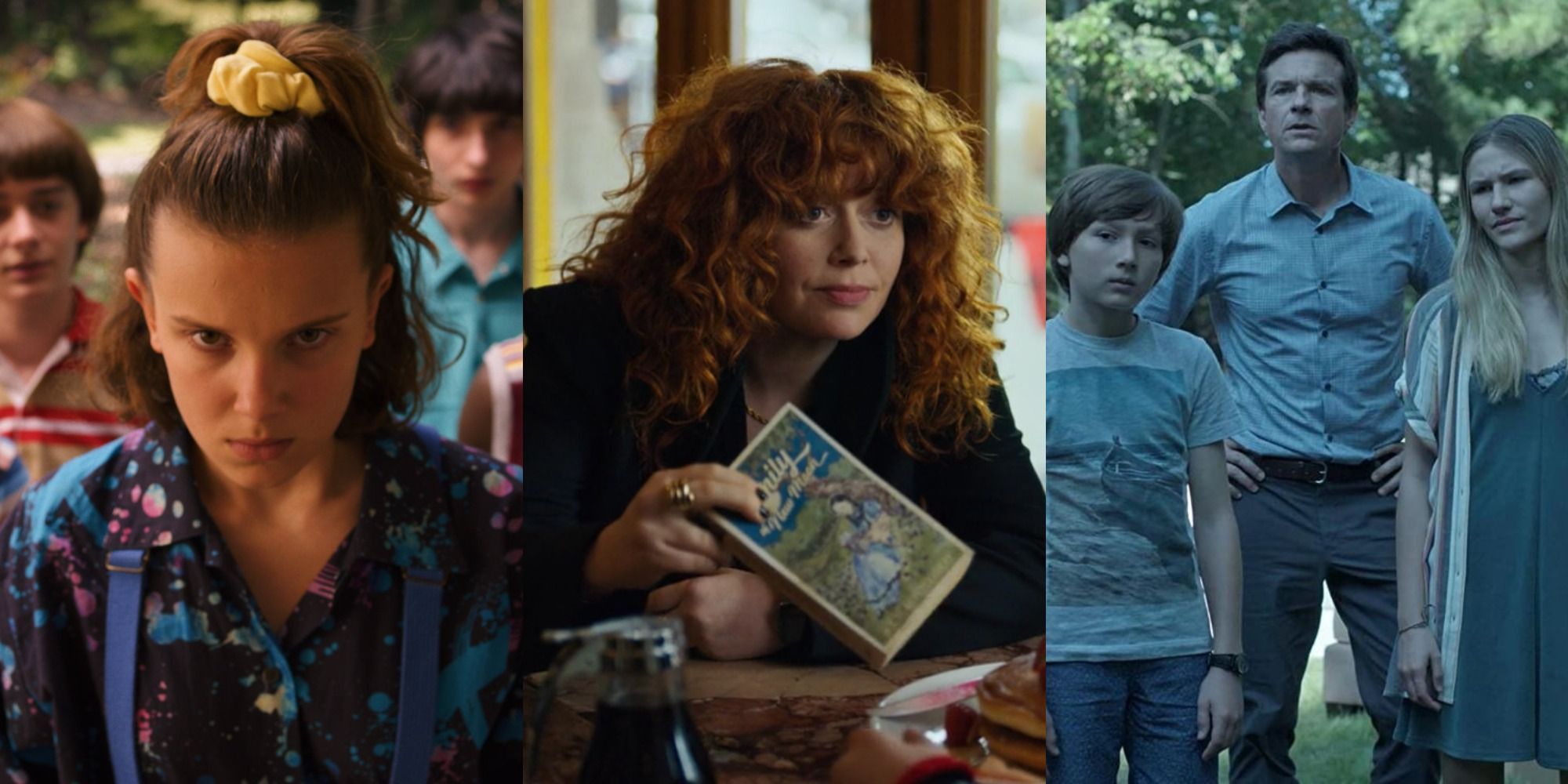 Featured image of Stranger Things, Russian Doll and Ozark Side by side