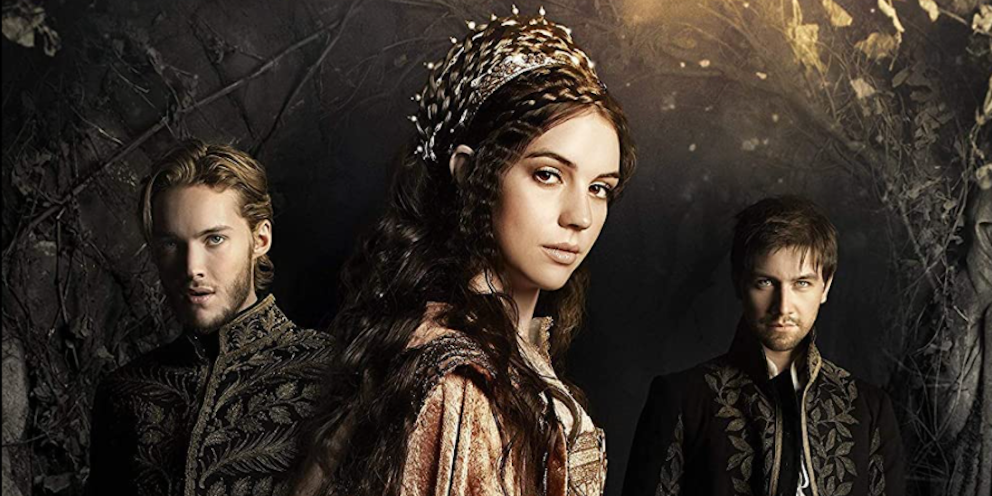The cast of Reign, including Adelaide Kane, Torrance Coombs and Tony Regbo