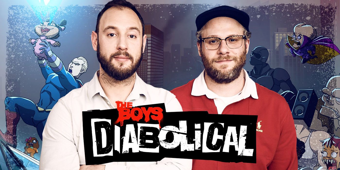 Seth Rogen and Evan Goldberg The Boys Presents: Diabolical interview social