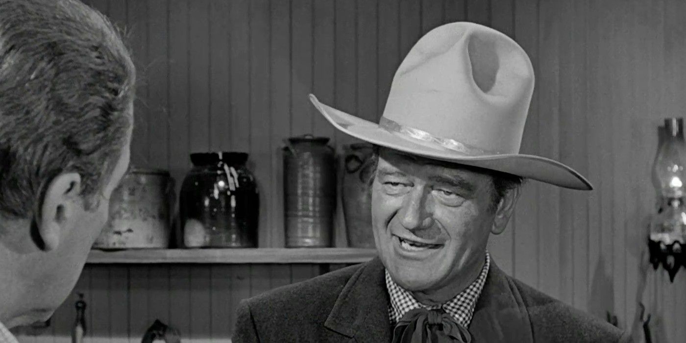John Wayne as Tom Doniphon