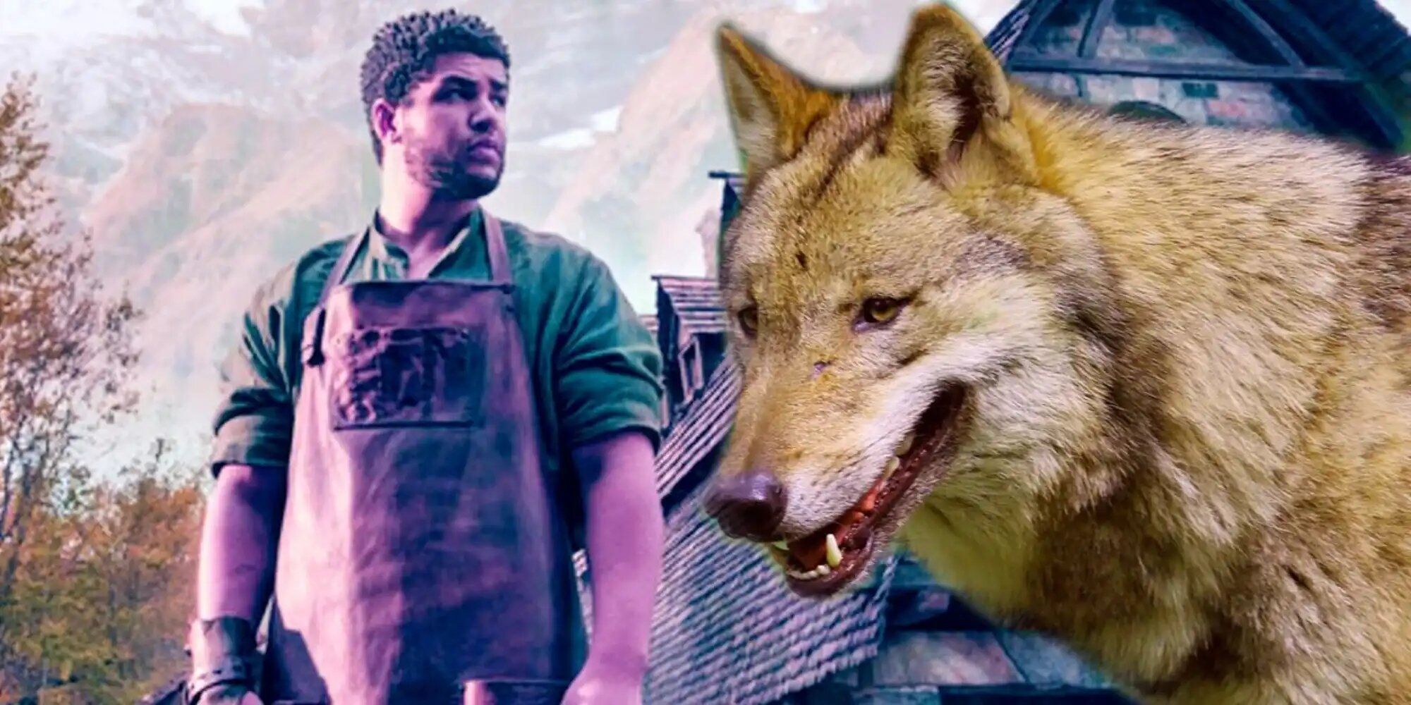 The Wheel of TIme mash-up of Perrin and a Wolf