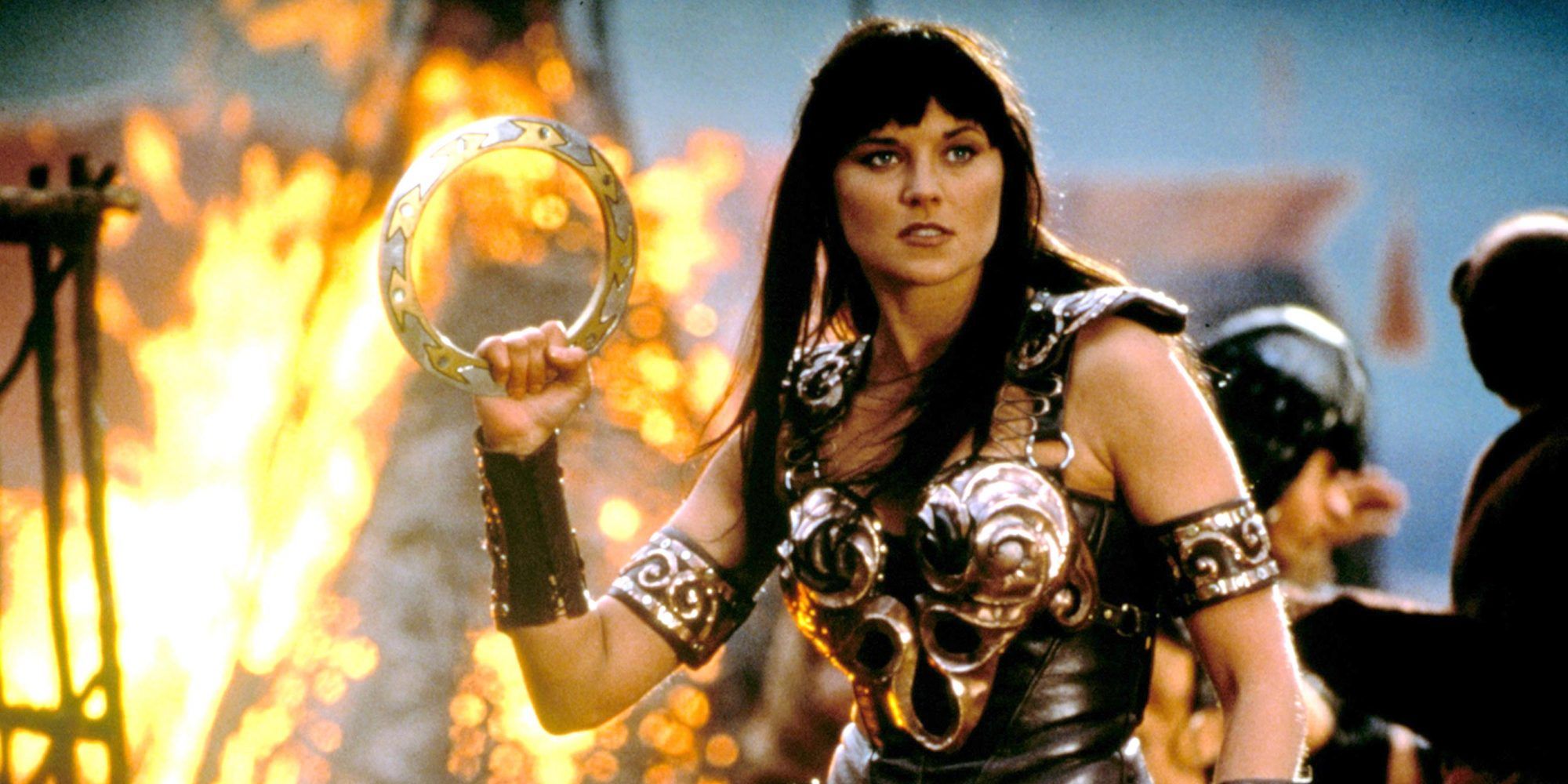 Lucy Lawless as Xena: Warrior Princess
