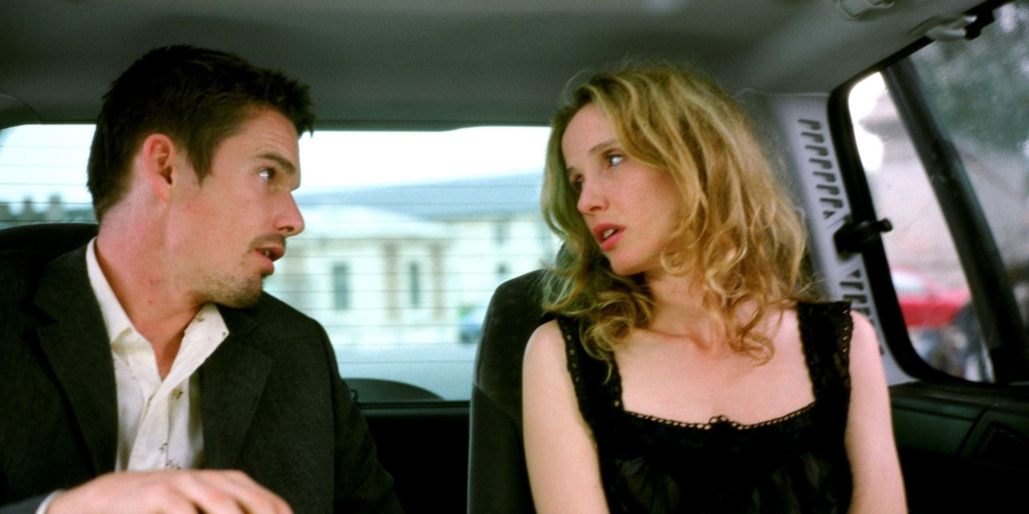 Ethan Hawke and Julie Delpy in Before Sunset