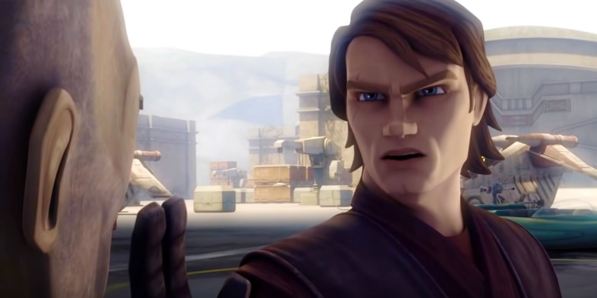 Anakin learning Obi-Wan lied in Clone Wars TV series
