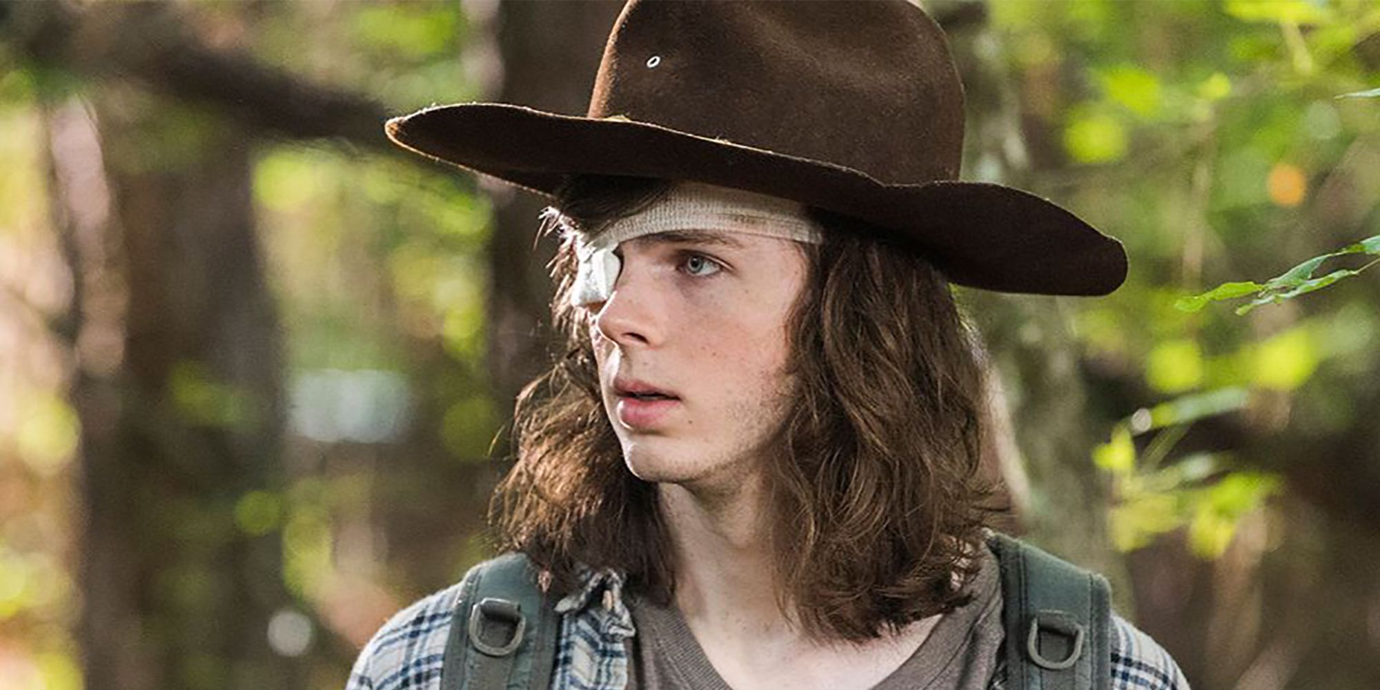 Carl in The Walking Dead