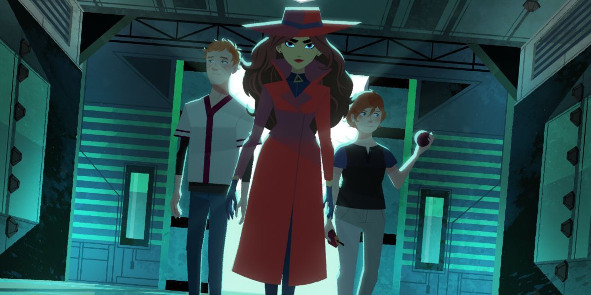 Carmen Sandiego and her crew