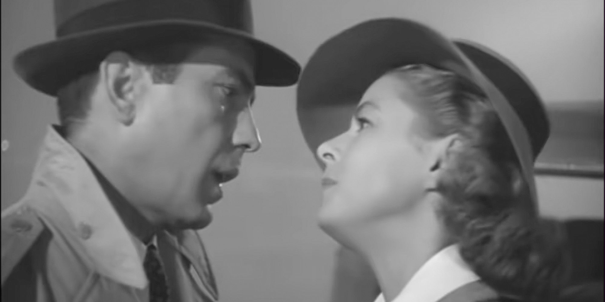 Casablanca, Humphrey Bogart dan Ingrid Bergman