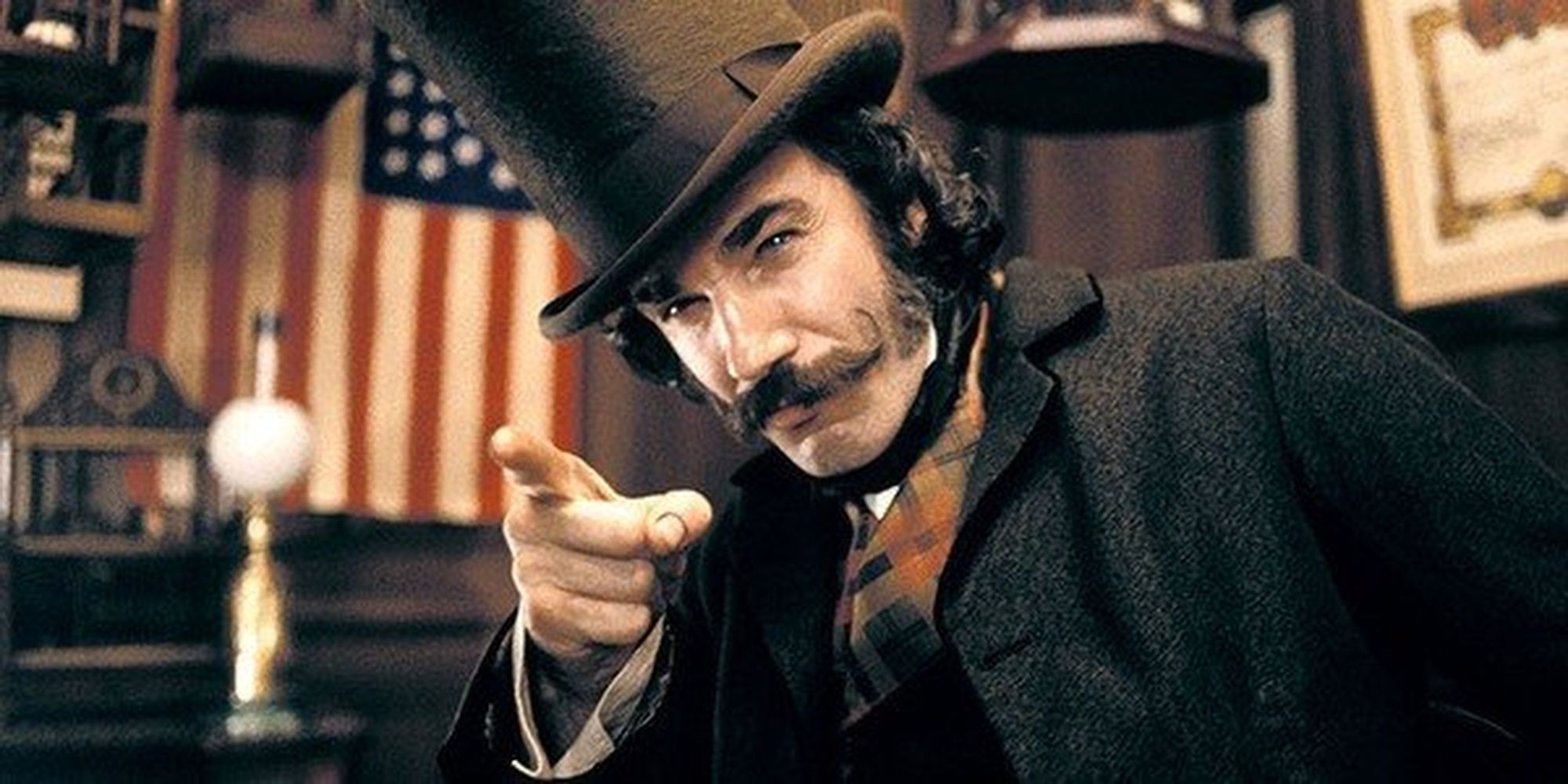 Daniel Day-Lewis as The Butcher in Gangs of New York