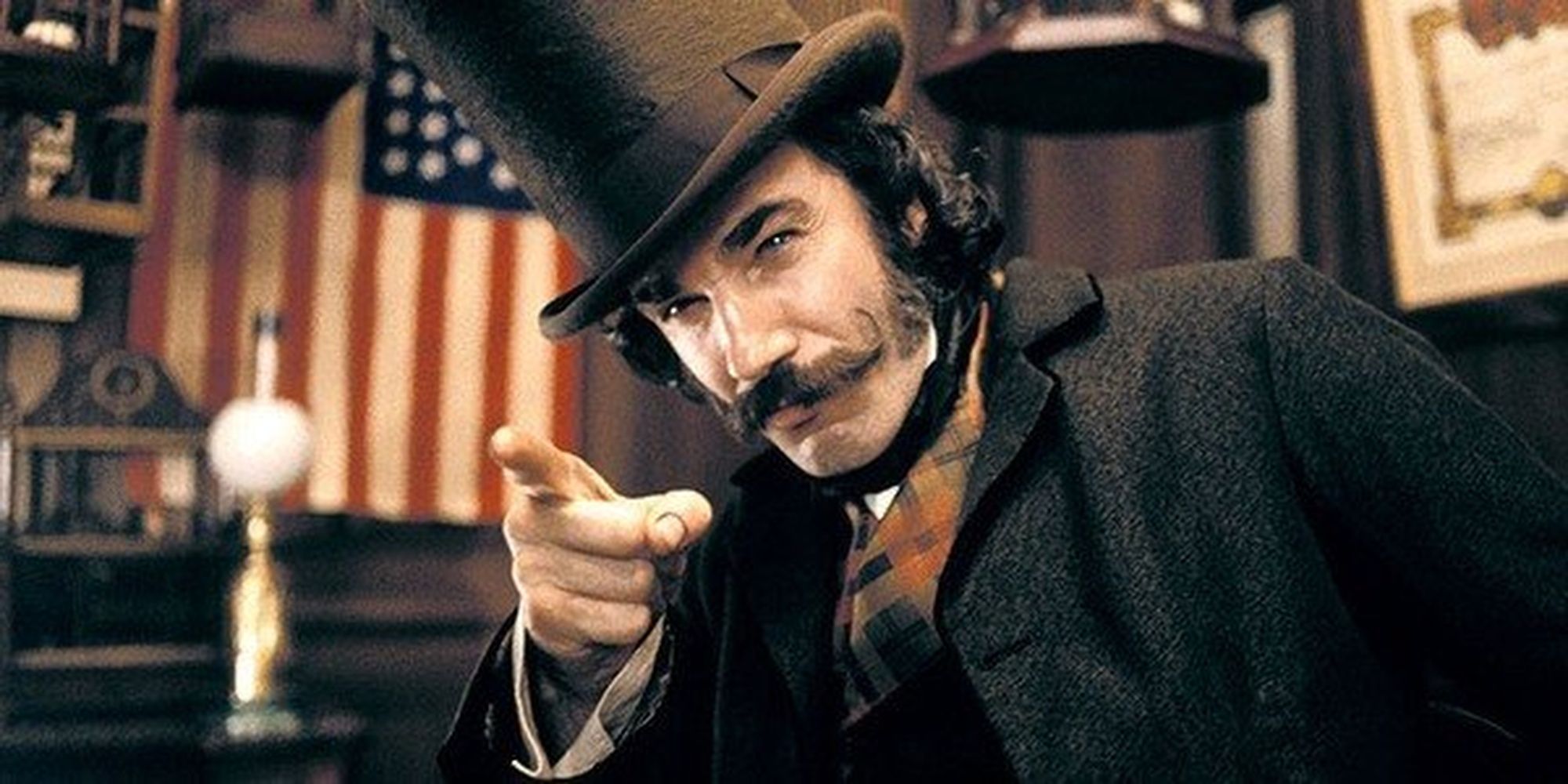 Daniel Day-Lewis dans le rôle du boucher dans Gangs of New York